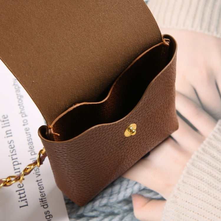 For Samsung Galaxy Z Flip4/Z Flip3 PU Shoulder Mini Phone Bag