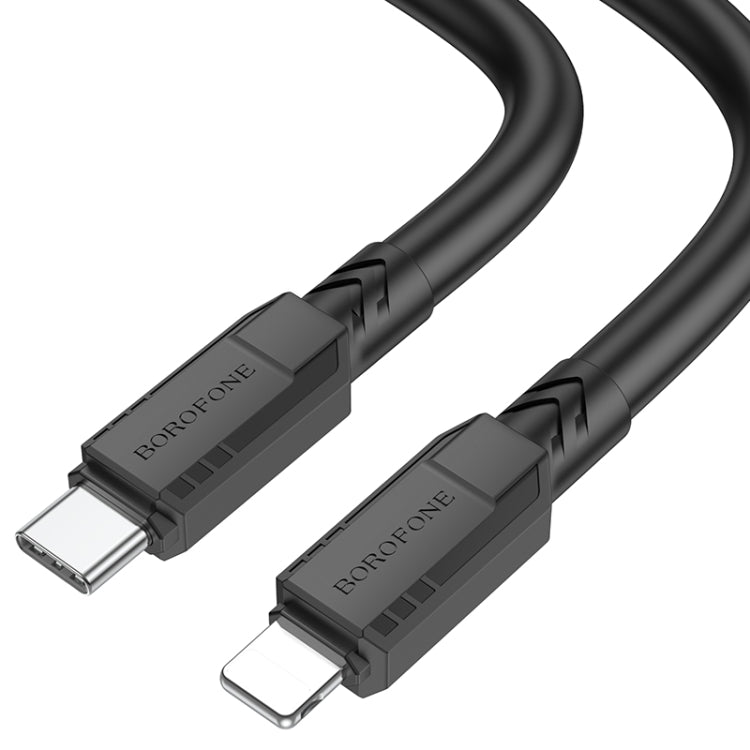 Borofone BX81 2.4A USB-C / Type-C to 8 Pin Goodway PD Charging Data Cable, Length:1m