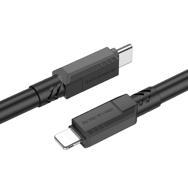 Borofone BX81 2.4A USB-C / Type-C to 8 Pin Goodway PD Charging Data Cable, Length:1m