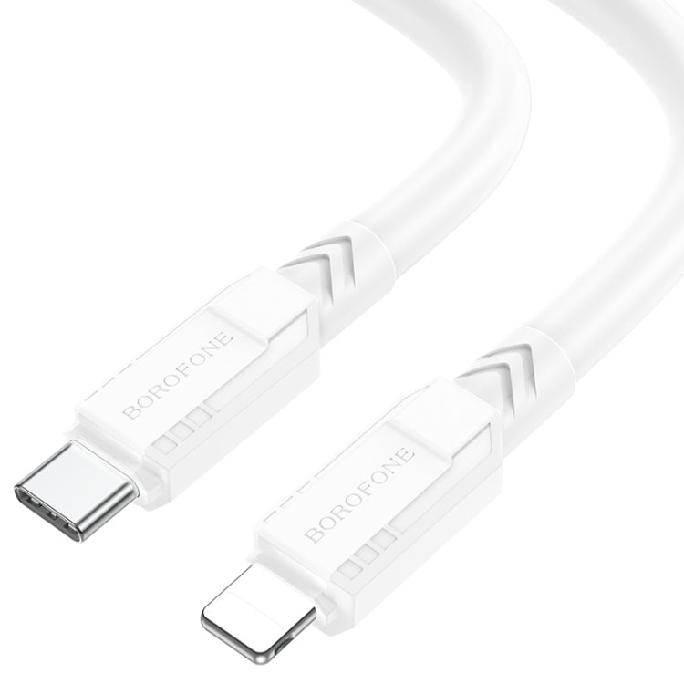 Borofone BX81 2.4A USB-C / Type-C to 8 Pin Goodway PD Charging Data Cable, Length:1m
