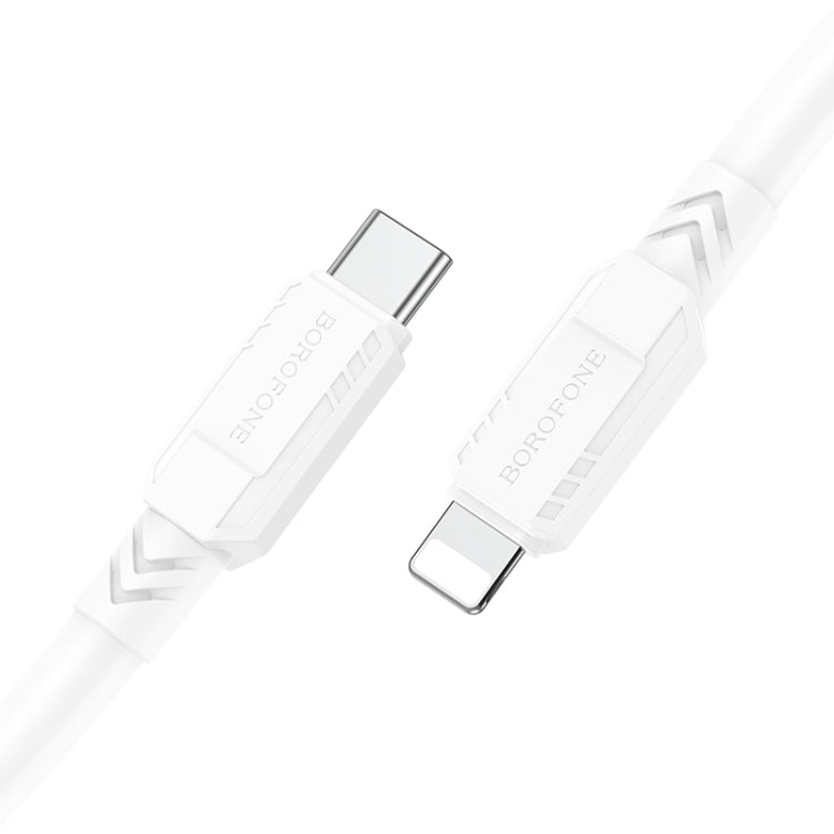 Borofone BX81 2.4A USB-C / Type-C to 8 Pin Goodway PD Charging Data Cable, Length:1m