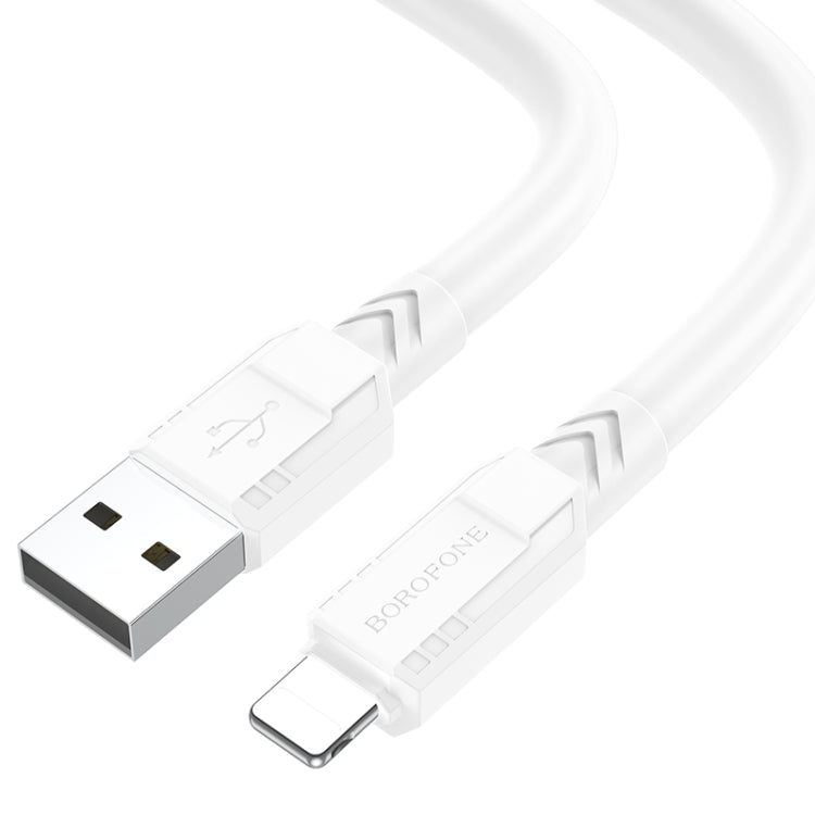 Borofone BX81 2.4A USB-C to 8 Pin Goodway Charging Data Cable, Length:1m