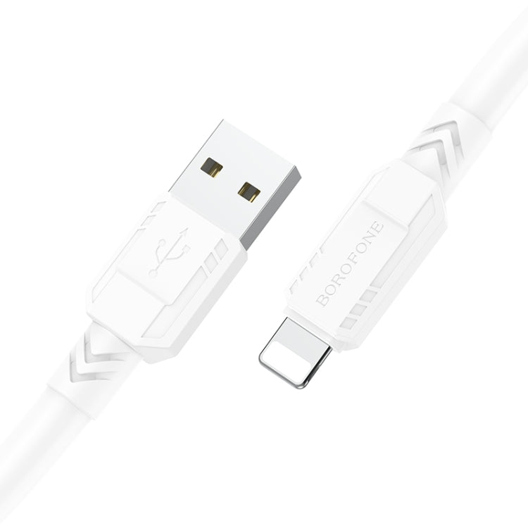 Borofone BX81 2.4A USB-C to 8 Pin Goodway Charging Data Cable, Length:1m