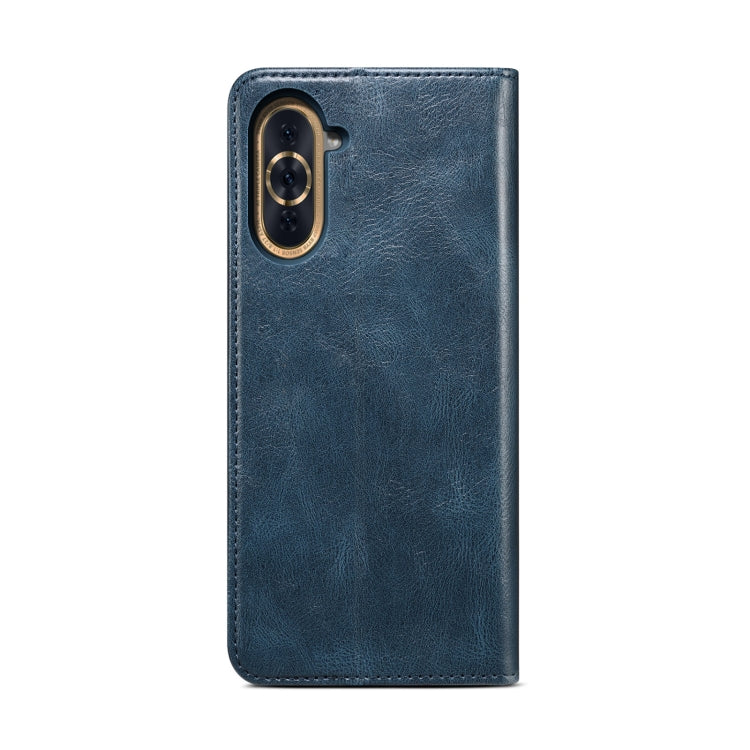 For Huawei Nova 10 4G Oil Wax Crazy Horse Texture Leather Phone Case