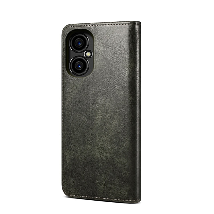 For Xiaomi M4 5G Oil Wax Crazy Horse Texture Leather Phone Case