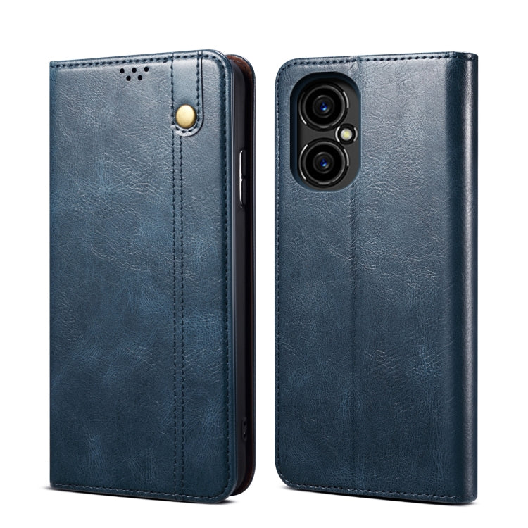 For Xiaomi M4 5G Oil Wax Crazy Horse Texture Leather Phone Case