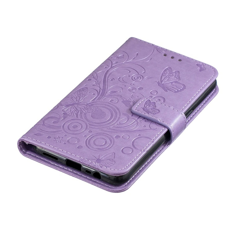 For OPPO A5 Diamond Encrusted Butterflies Love Flowers Pattern Horizontal Flip Leather Case with Holder & Card Slots & Wallet & Lanyard