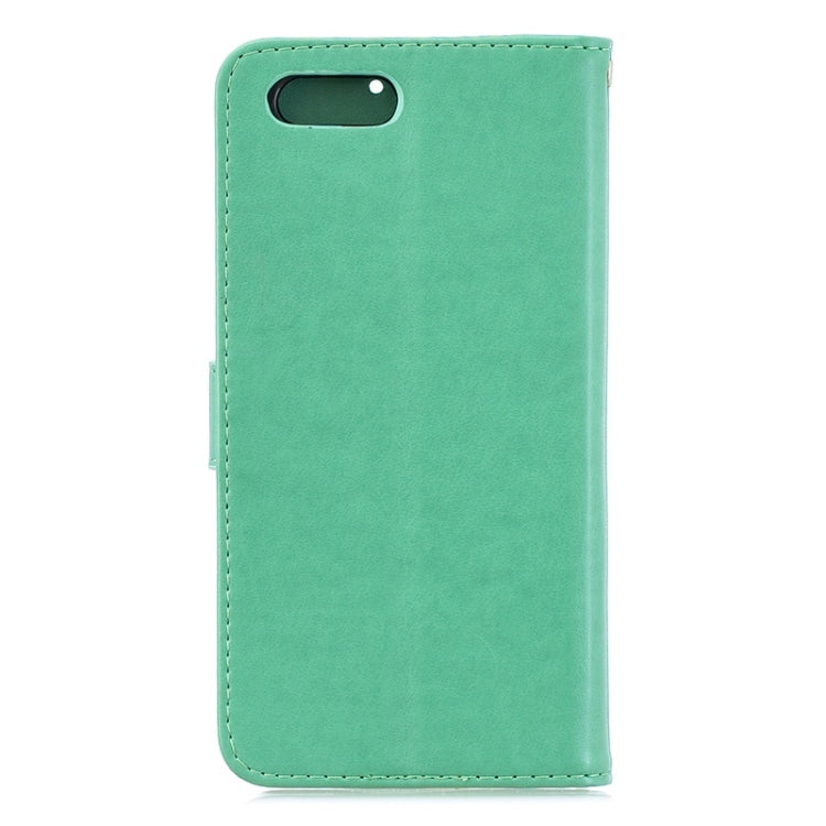 For OPPO A5 Diamond Encrusted Butterflies Love Flowers Pattern Horizontal Flip Leather Case with Holder & Card Slots & Wallet & Lanyard