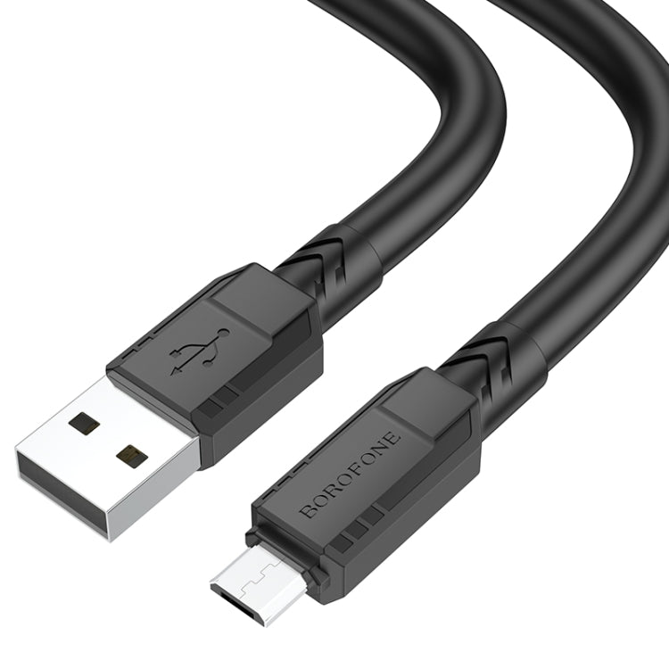 Borofone BX81 2.4A USB to Micro USB Goodway Charging Data Cable, Length:1m