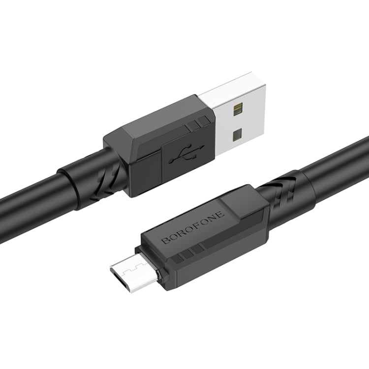 Borofone BX81 2.4A USB to Micro USB Goodway Charging Data Cable, Length:1m