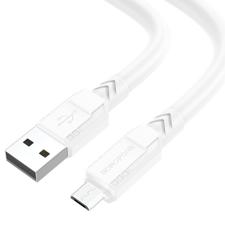 Borofone BX81 2.4A USB to Micro USB Goodway Charging Data Cable, Length:1m