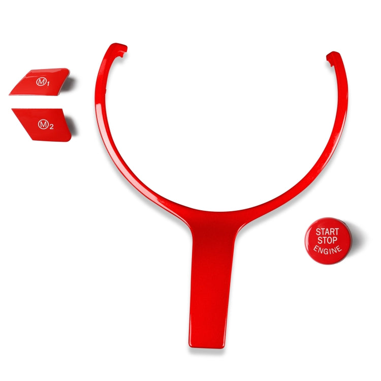 4 in 1 Car Steering Wheel M1 M2 Button Engine Start Stop OFF Buttons for BMW F20 M-sport 2015-2018