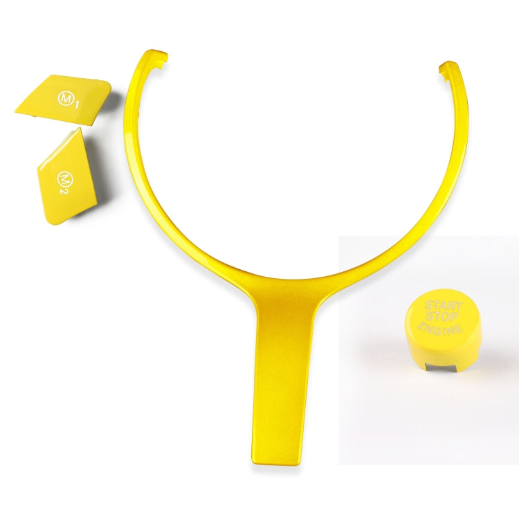 4 in 1 Car Steering Wheel M1 M2 Button Engine Start Stop OFF Buttons for BMW F20 M-sport 2015-2018