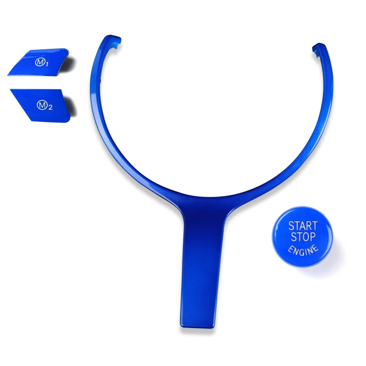 4 in 1 Car Steering Wheel M1 M2 Button Engine Start Stop OFF Buttons for BMW F20 M-sport 2015-2018