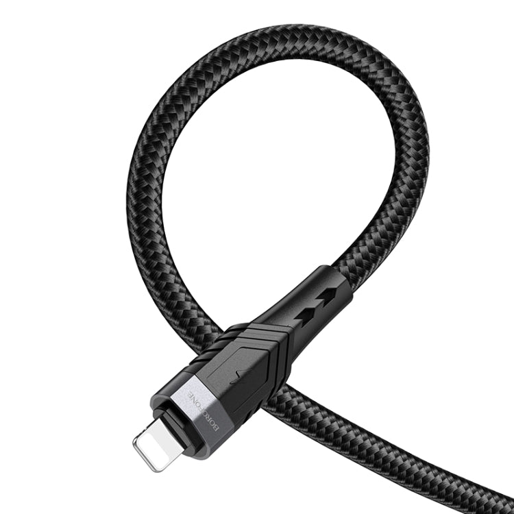 Borofone BU35 Type-C to 8 Pin Influence PD Charging Data Cable, Length:1.2m