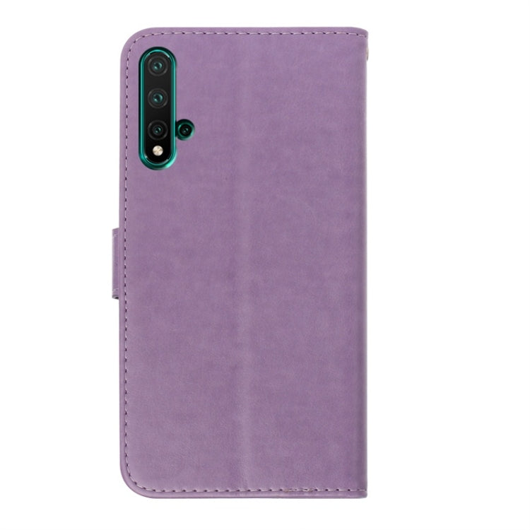 For Huawei Nova 5 Diamond Encrusted Butterflies Love Flowers Pattern Horizontal Flip Leather Case with Holder & Card Slots & Wallet & Lanyard