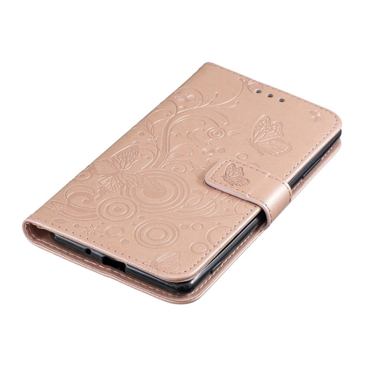 For Sony Xperia XZ3 Diamond Encrusted Butterflies Love Flowers Pattern Horizontal Flip Leather Case with Holder & Card Slots & Wallet & Lanyard