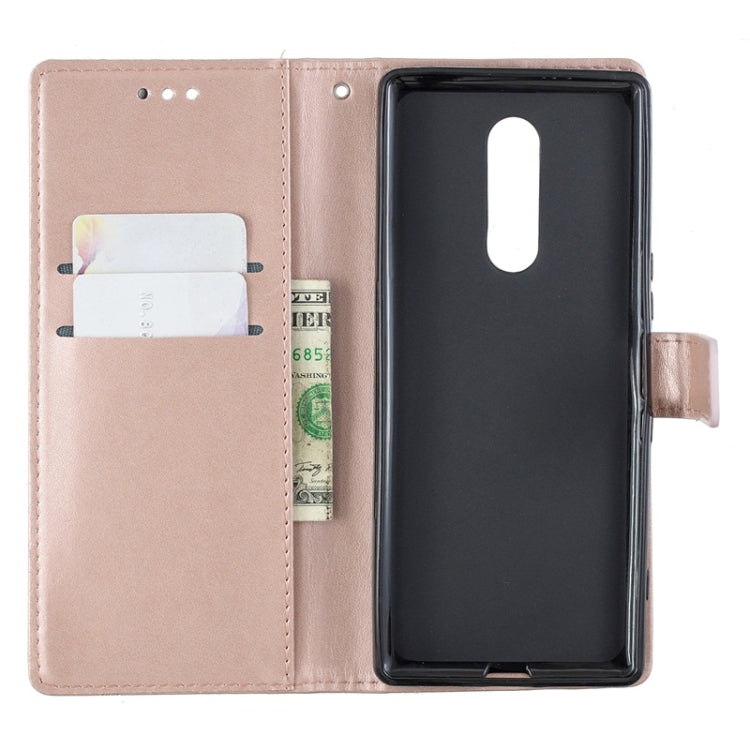 For Sony Xperia XZ4 Diamond Encrusted Butterflies Love Flowers Pattern Horizontal Flip Leather Case with Holder & Card Slots & Wallet & Lanyard