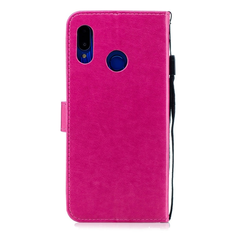 For Huawei Nova3i Diamond Encrusted Butterflies Love Flowers Pattern Horizontal Flip Leather Case with Holder & Card Slots & Wallet & Lanyard