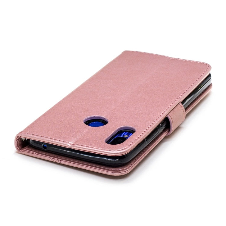 For Huawei Nova3i Diamond Encrusted Butterflies Love Flowers Pattern Horizontal Flip Leather Case with Holder & Card Slots & Wallet & Lanyard