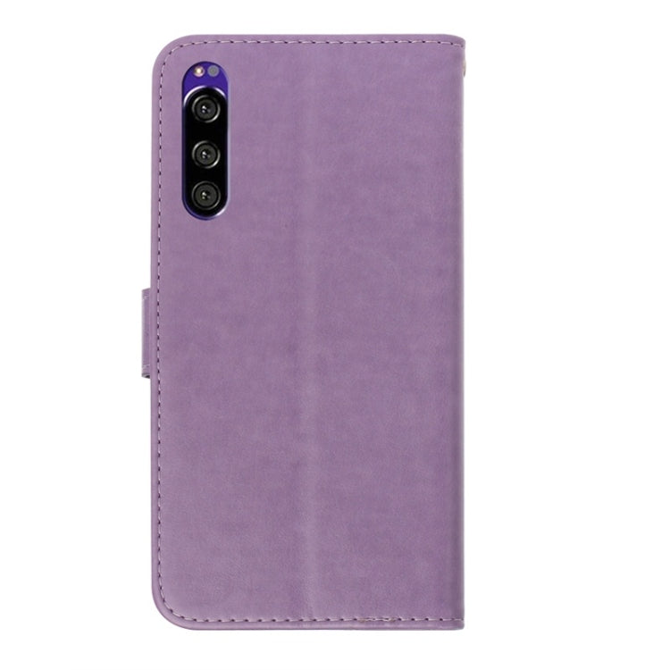For Sony Xperia XZ5 Diamond Encrusted Butterflies Love Flowers Pattern Horizontal Flip Leather Case with Holder & Card Slots & Wallet & Lanyard