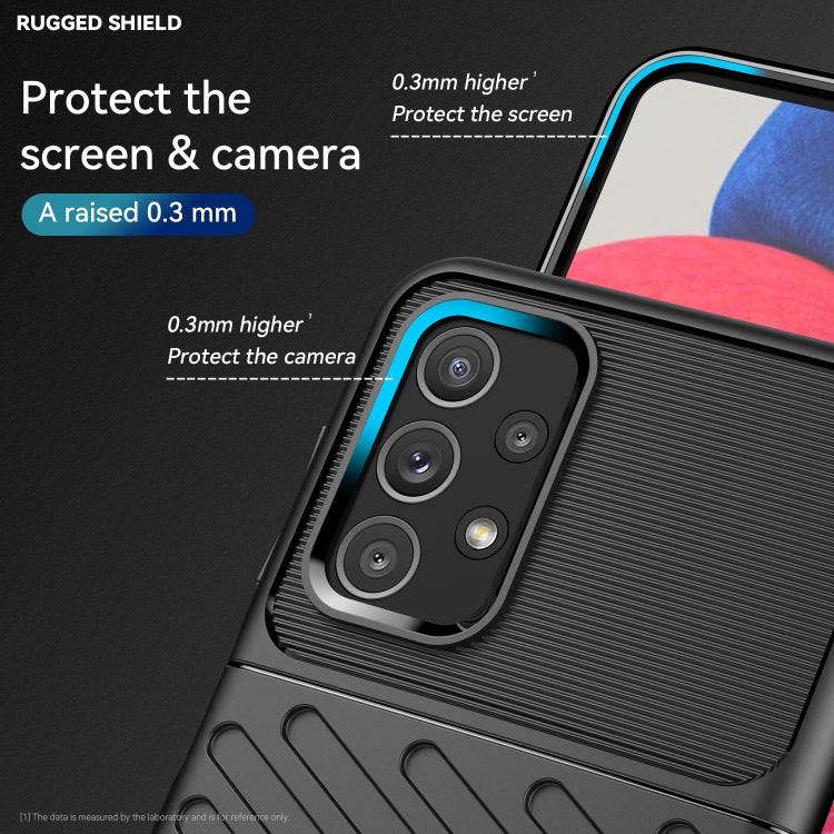 For Samsung Galaxy M13 5G Thunderbolt Shockproof TPU Protective Soft Phone Case