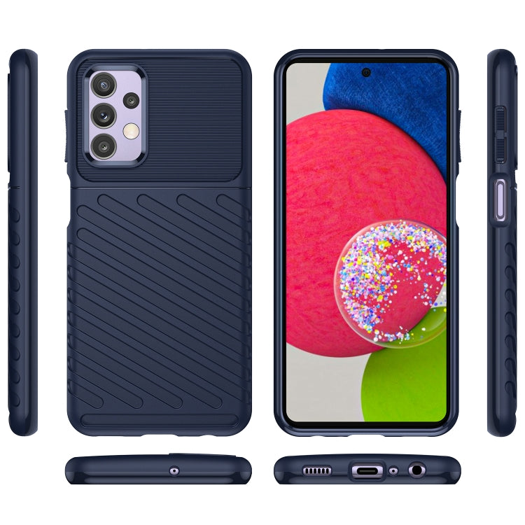 For Samsung Galaxy M13 5G Thunderbolt Shockproof TPU Protective Soft Phone Case