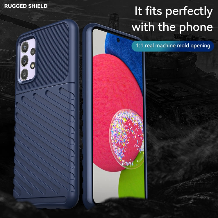 For Samsung Galaxy M13 5G Thunderbolt Shockproof TPU Protective Soft Phone Case