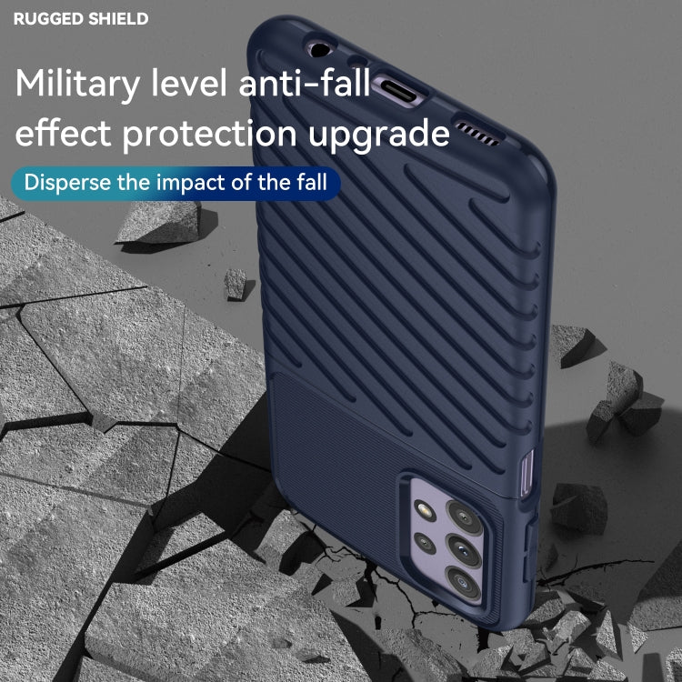 For Samsung Galaxy M13 5G Thunderbolt Shockproof TPU Protective Soft Phone Case