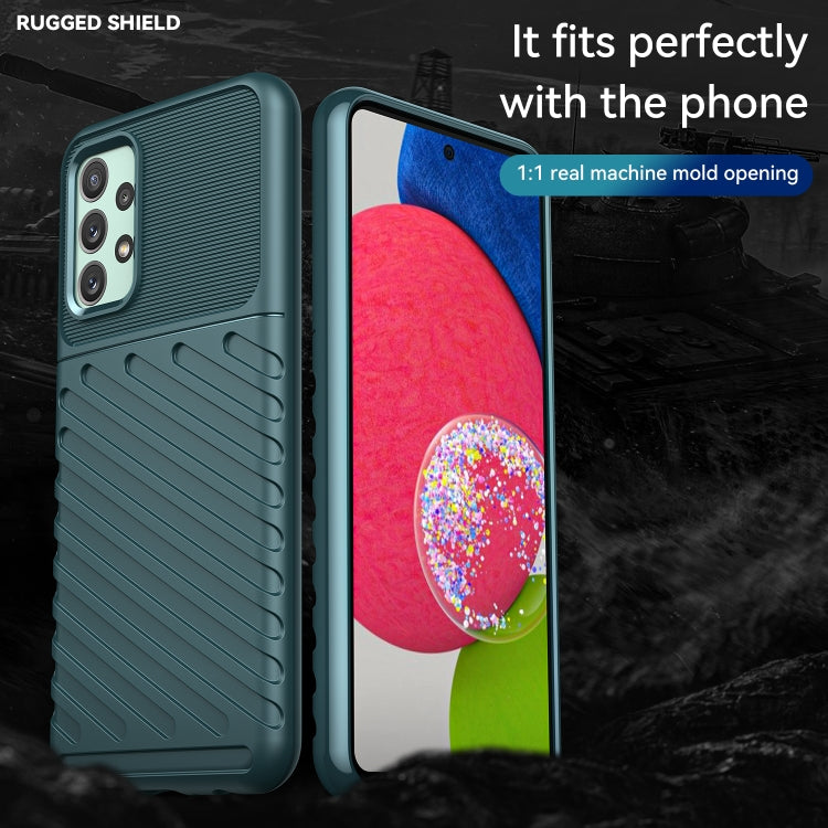 For Samsung Galaxy M13 5G Thunderbolt Shockproof TPU Protective Soft Phone Case