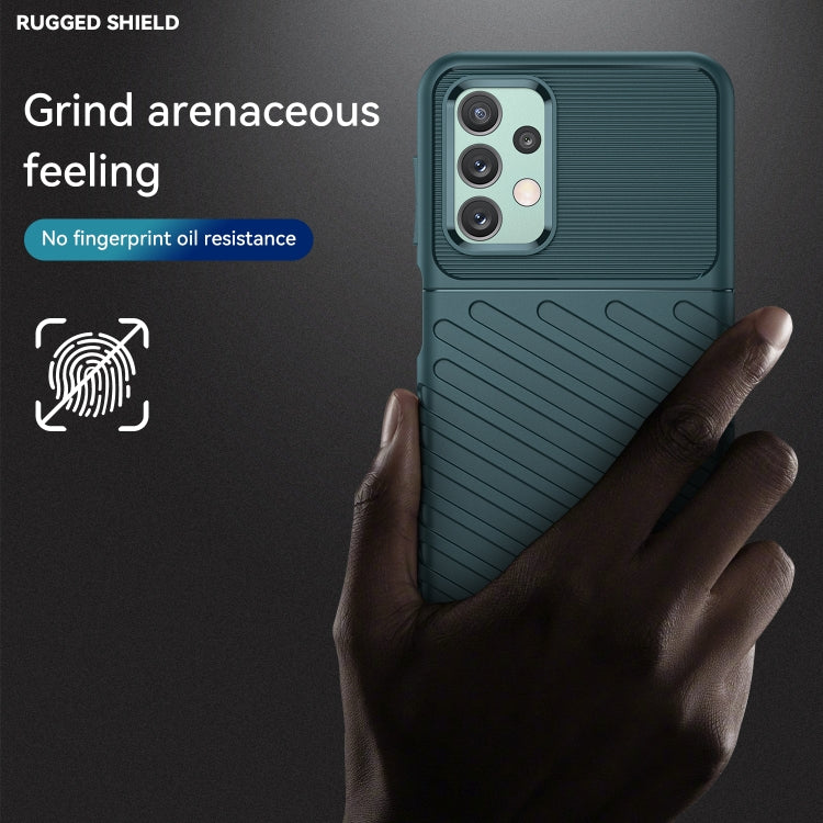 For Samsung Galaxy M13 5G Thunderbolt Shockproof TPU Protective Soft Phone Case