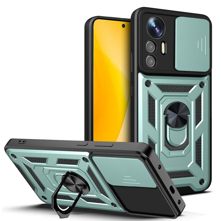 For Xiaomi 12 Lite Sliding Camera Design TPU + PC Phone Case