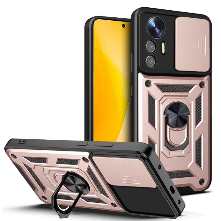 For Xiaomi 12 Lite Sliding Camera Design TPU + PC Phone Case