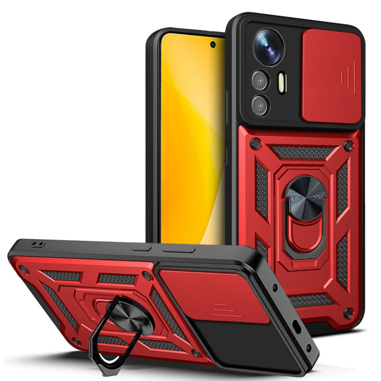 For Xiaomi 12 Lite Sliding Camera Design TPU + PC Phone Case