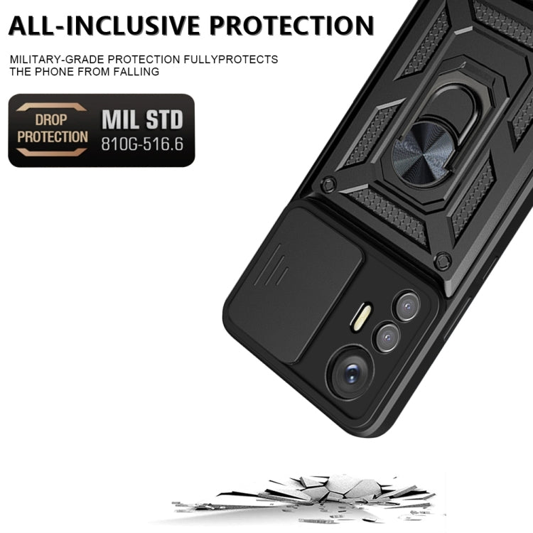 For Xiaomi 12 Lite Sliding Camera Design TPU + PC Phone Case