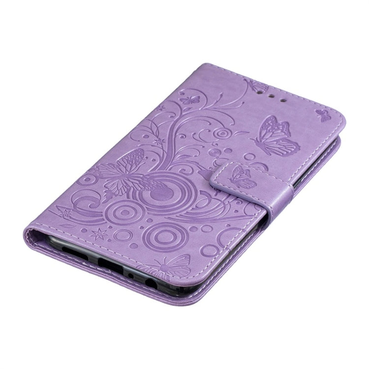 For Galaxy A10S Diamond Encrusted Butterflies Love Flowers Pattern Horizontal Flip Leather Case with Holder & Card Slots & Wallet & Lanyard