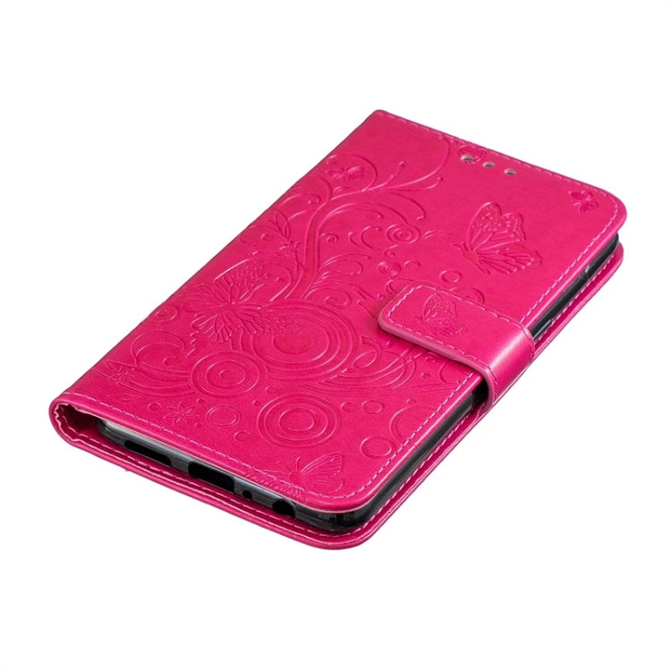 For Galaxy A10S Diamond Encrusted Butterflies Love Flowers Pattern Horizontal Flip Leather Case with Holder & Card Slots & Wallet & Lanyard