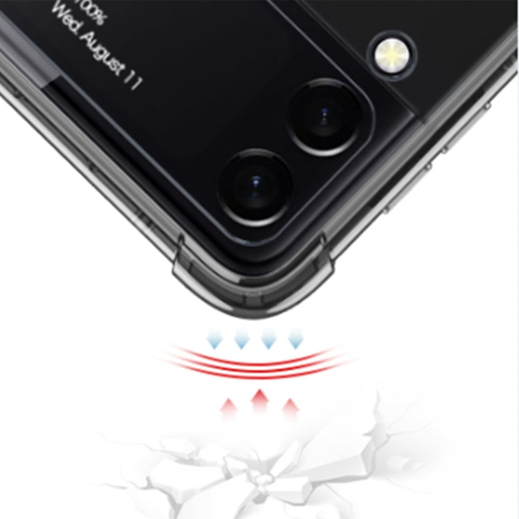 For Samsung Galaxy Z Flip4 GKK Airbag Protective Phone Case with Ring