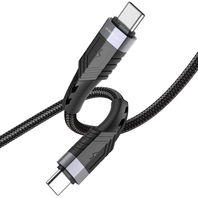 Borofone BU35 Type-C to Type-C Influence 60W Charging Data Cable, Length:1.2m