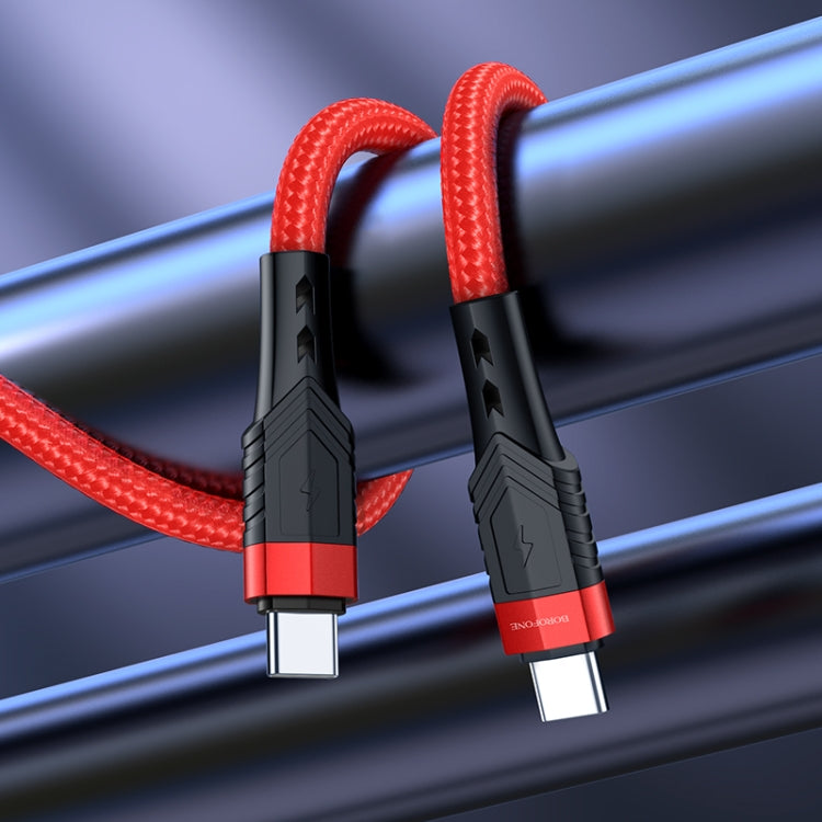 Borofone BU35 Type-C to Type-C Influence 60W Charging Data Cable, Length:1.2m