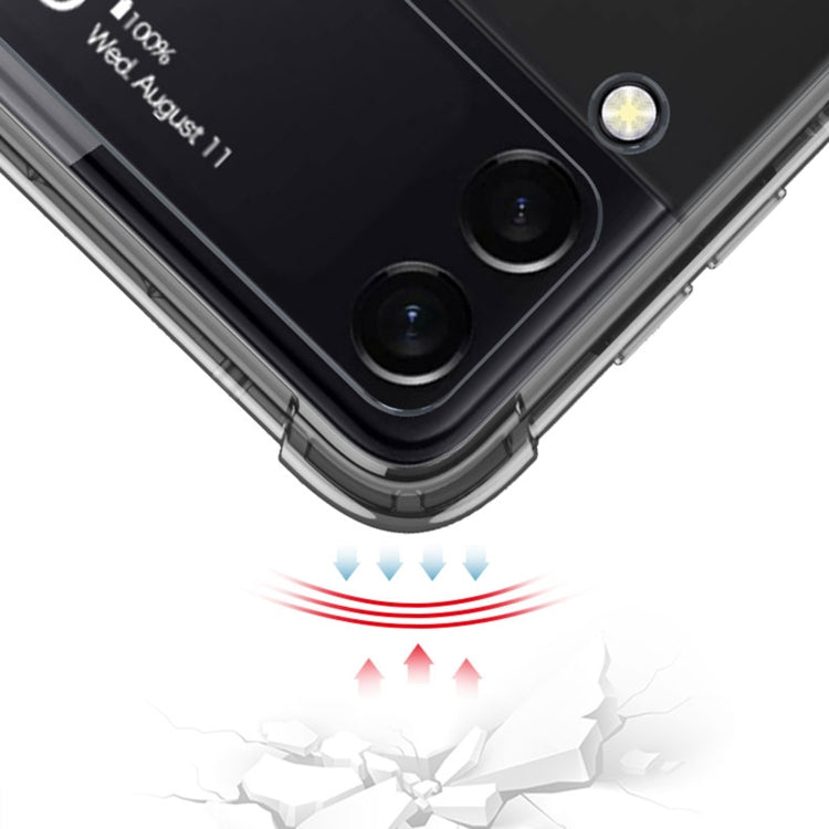For Samsung Galaxy Z Flip4 GKK Airbag Protective Phone Case with Ring & Pen
