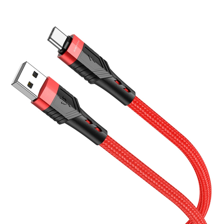 Borofone BU35 USB to Type-C Influence Charging Data Cable, Length:1.2m