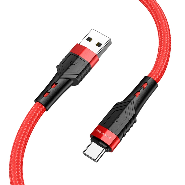 Borofone BU35 USB to Type-C Influence Charging Data Cable, Length:1.2m