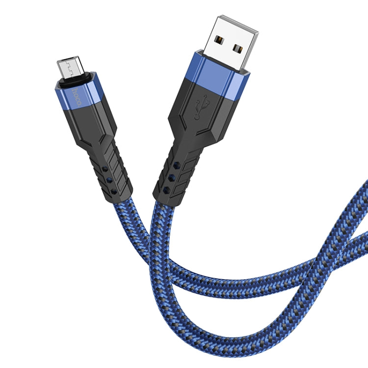 hoco U110 2.4A USB to Micro USB Charging Data Cableï¼ŒLengthï¼š1.2m
