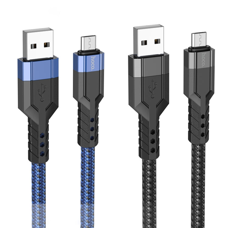 hoco U110 2.4A USB to Micro USB Charging Data Cableï¼ŒLengthï¼š1.2m