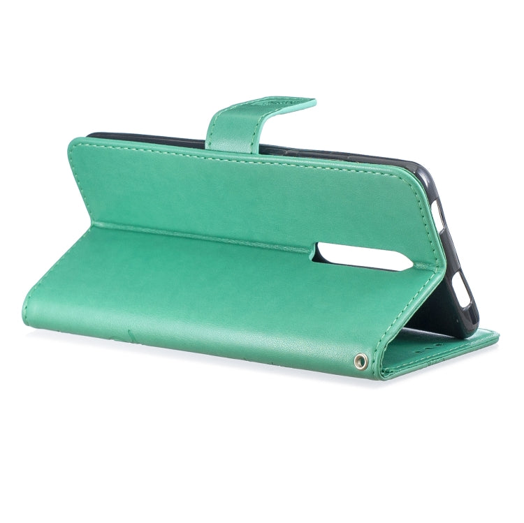 For Xiaomi Redmi K20 Diamond Encrusted Butterflies Love Flowers Pattern Horizontal Flip Leather Case with Holder & Card Slots & Wallet & Lanyard