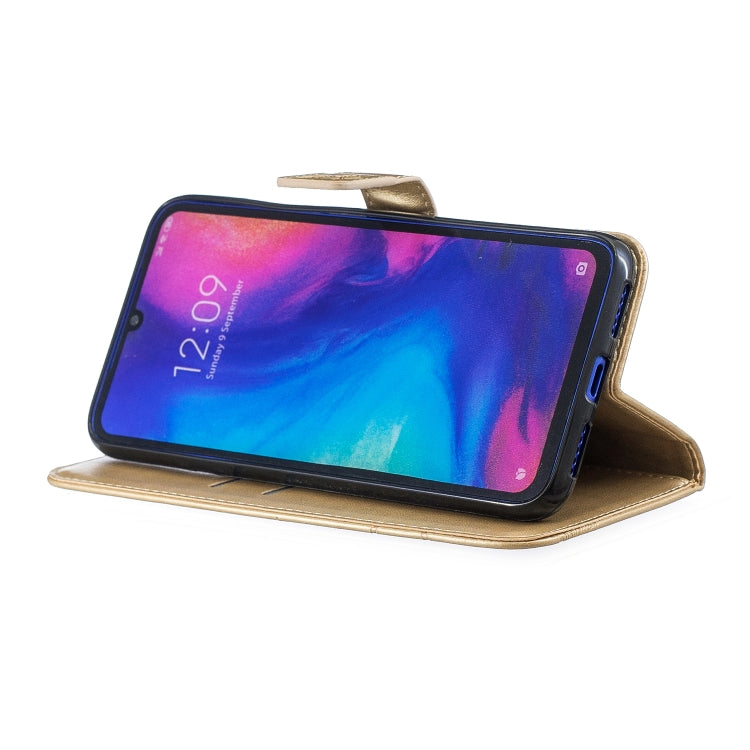 For  Xiaomi Redmi Note 7 Diamond Encrusted Butterflies Love Flowers Pattern Horizontal Flip Leather Case with Holder & Card Slots & Wallet & Lanyard