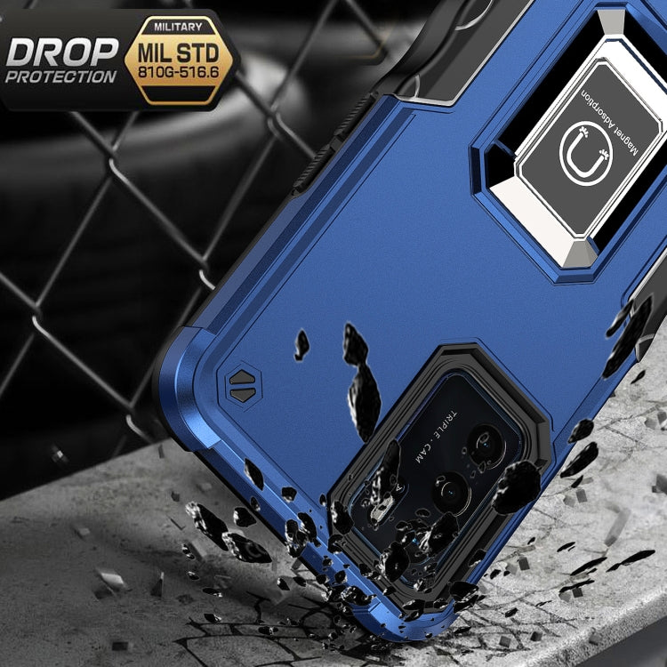 For OPPO A16/A16s/A55 5G/A55 4G Ring Holder Non-slip Armor Phone Case