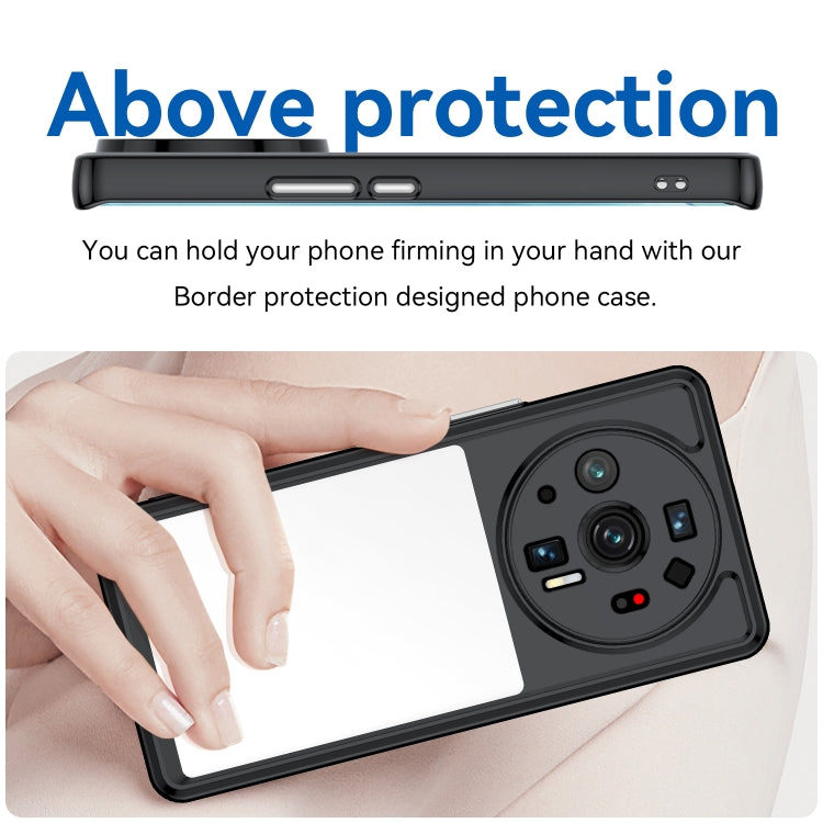 For Xiaomi 12S Ultra Colorful Series Acrylic + TPU Phone Case