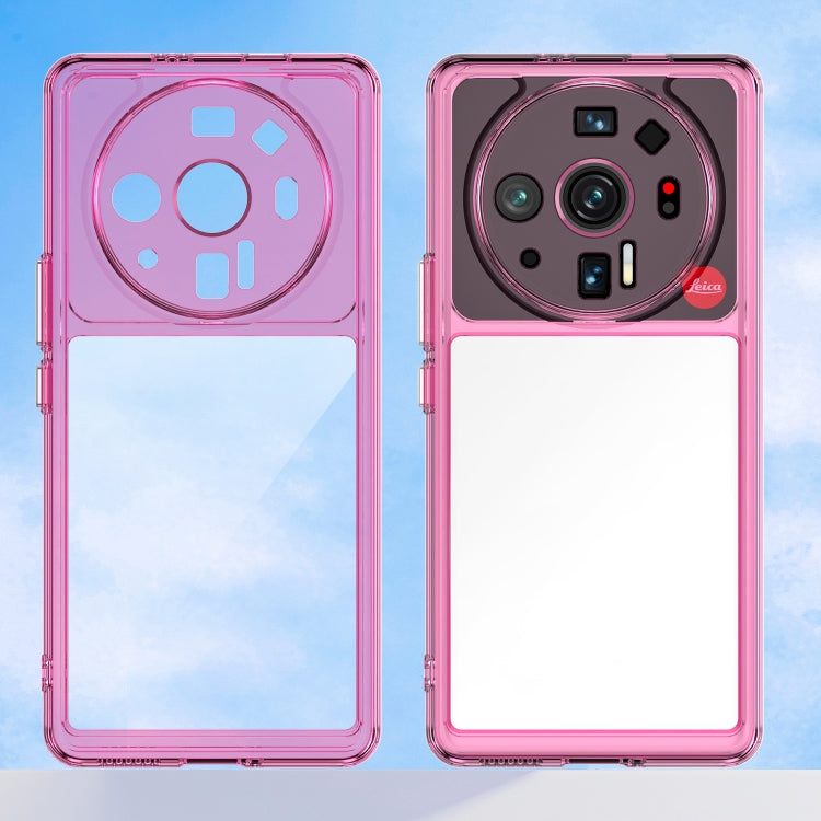 For Xiaomi 12S Ultra Colorful Series Acrylic + TPU Phone Case